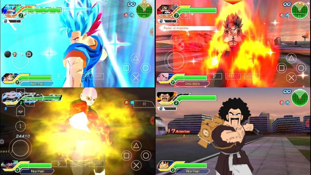 Dragon ball z budokai tenkaichi 3 psp