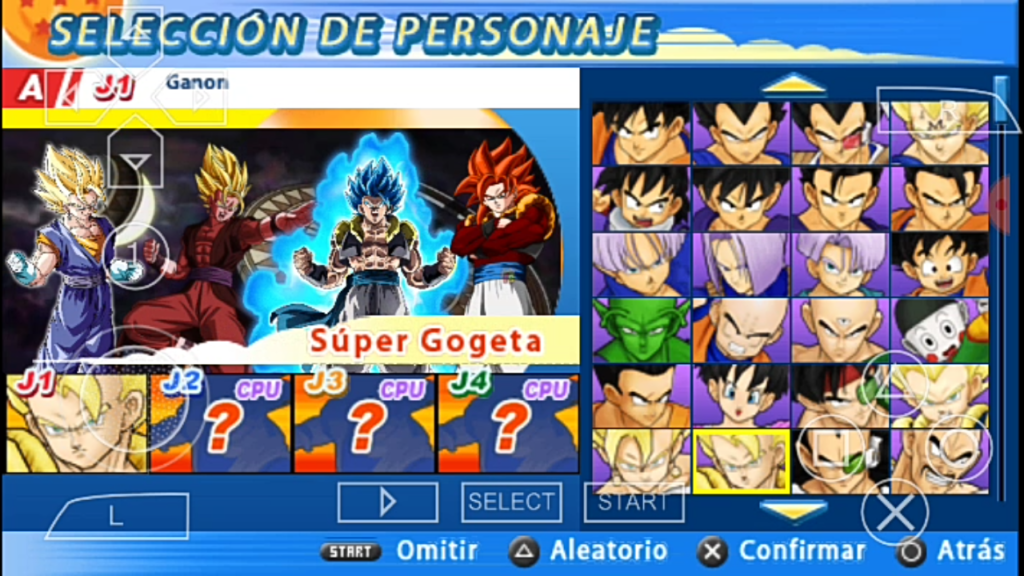 DBZ TTT BT4 mod with Menu Download