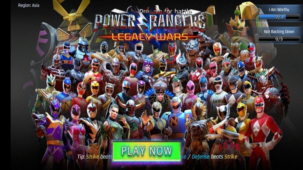 Power Rangers Game Legacy Wars Download