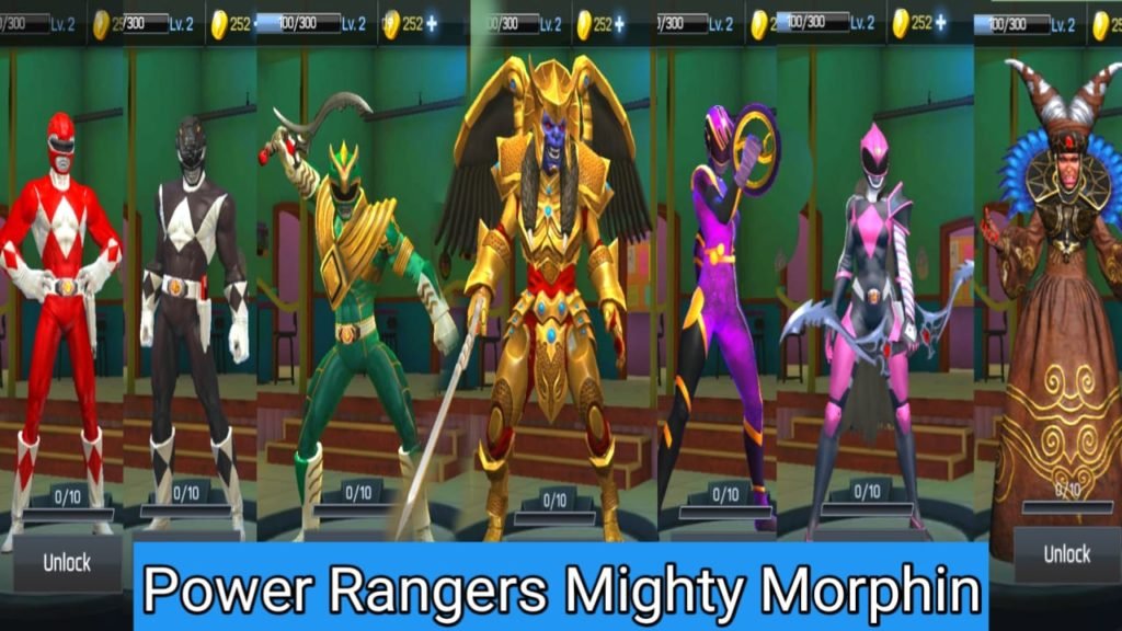 Power Rangers Game Mighty Morphin