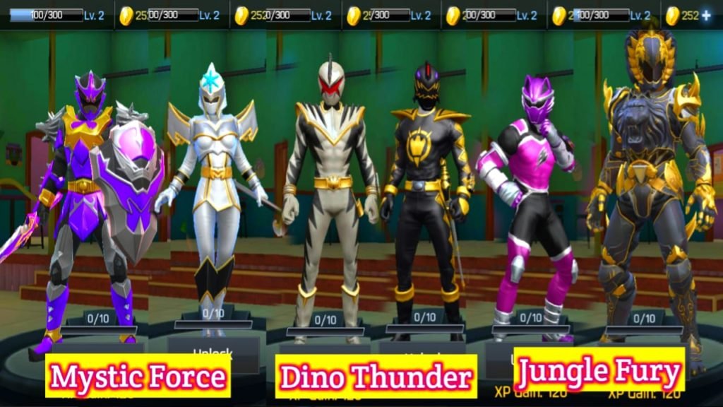 Power Rangers Game Dino Thunder And Mystic Force