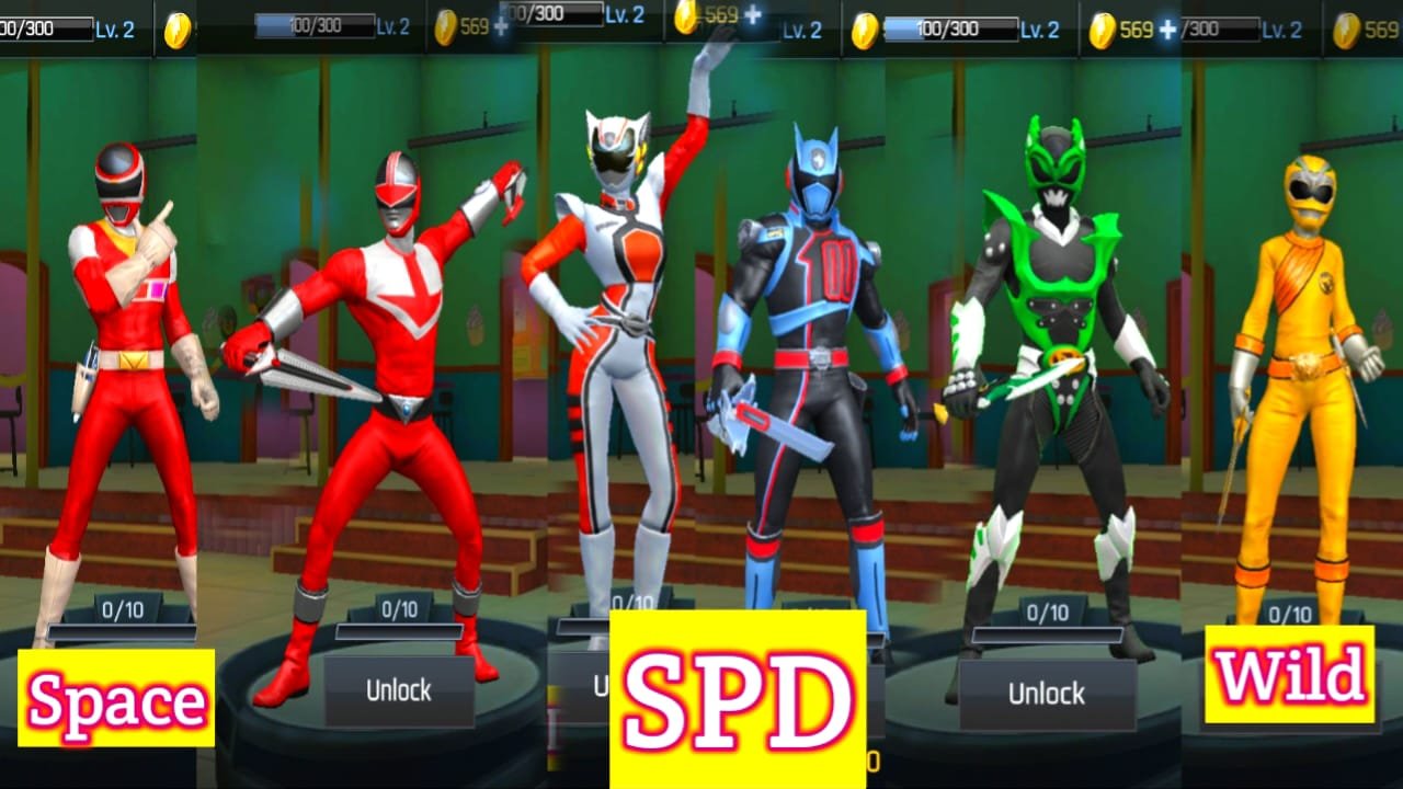 Power Rangers SPD Game