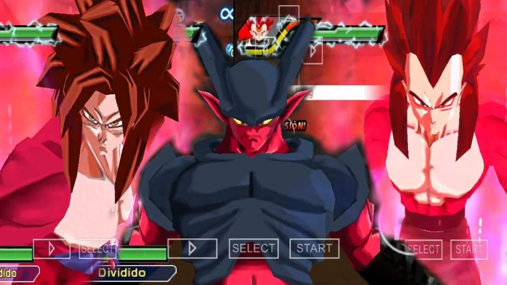 Dragon Ball Heroes Xeno Goku and Vegeta SSJ4 Limit Breaker Vs Janemba