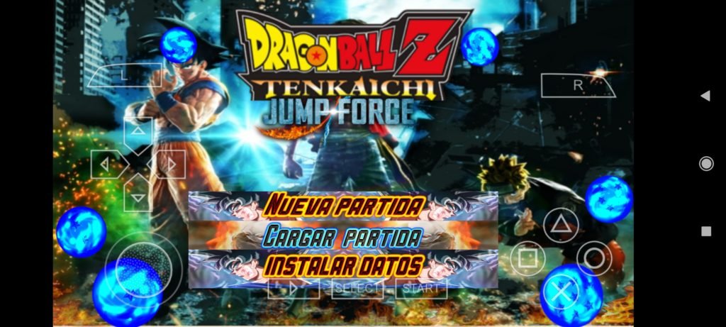 Jump Force PSP ISO Download DBZ TTT MOD