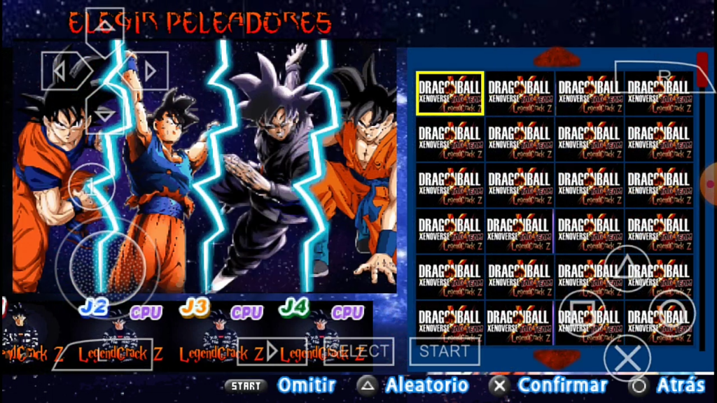 DBZ TTT MOD Download With Menu