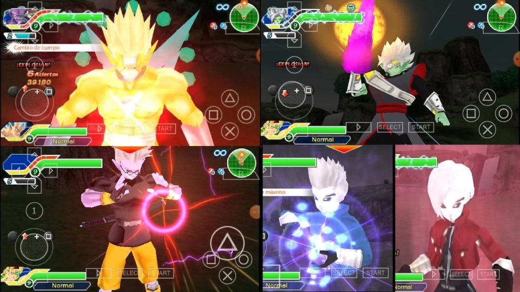 DBZ TTT Super Dragon Ball Heroes MOD PSP ISO Download