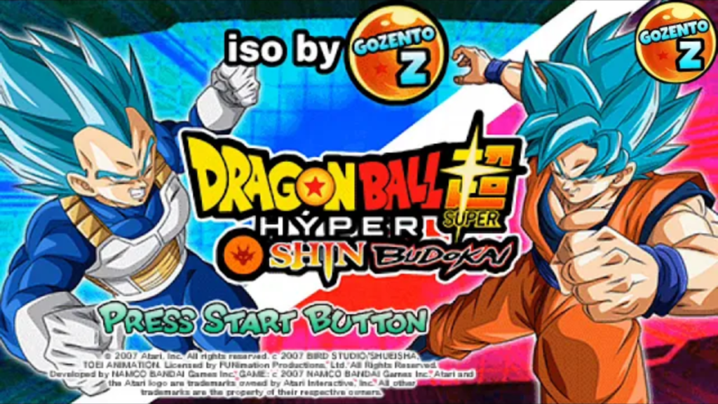 DBZ Shin Budokai 2 Mod Download PSP ISO