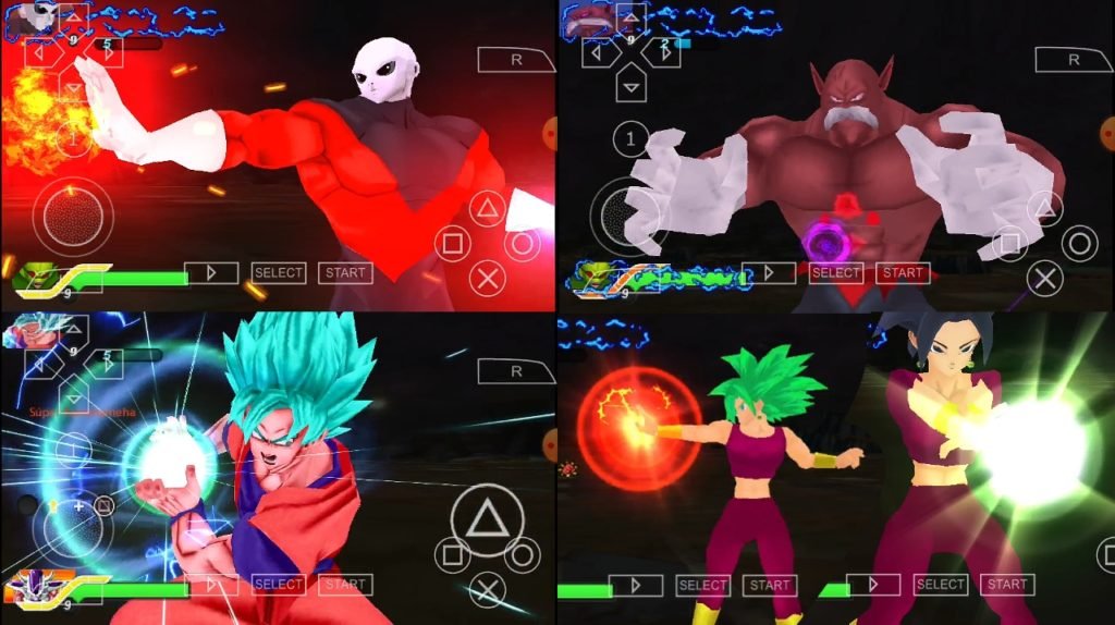 DBS Tournament Of Power Goku, Jiren, Toppo And Kefla