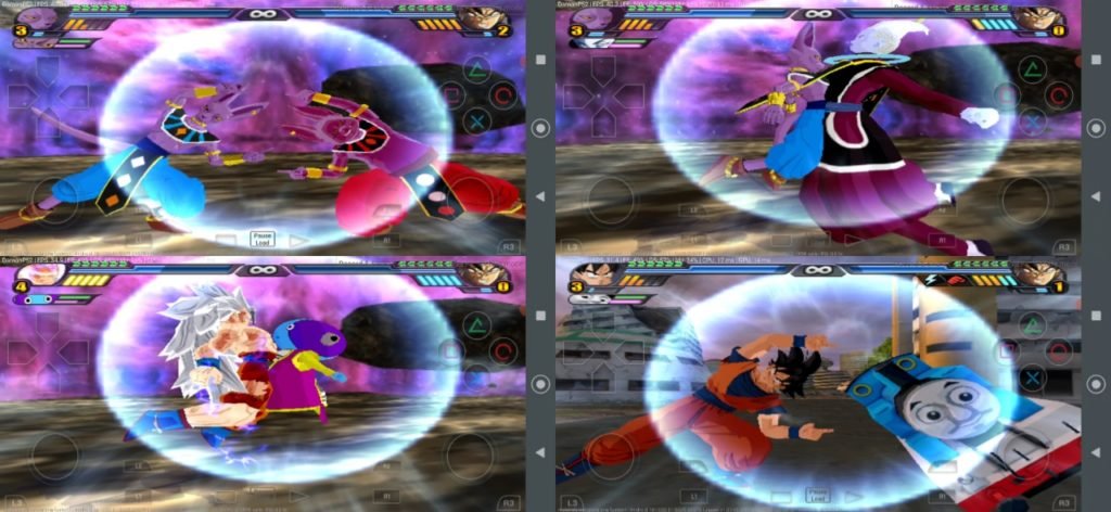 All fusions in DBZ Budokai Tenkaichi 3 MOD