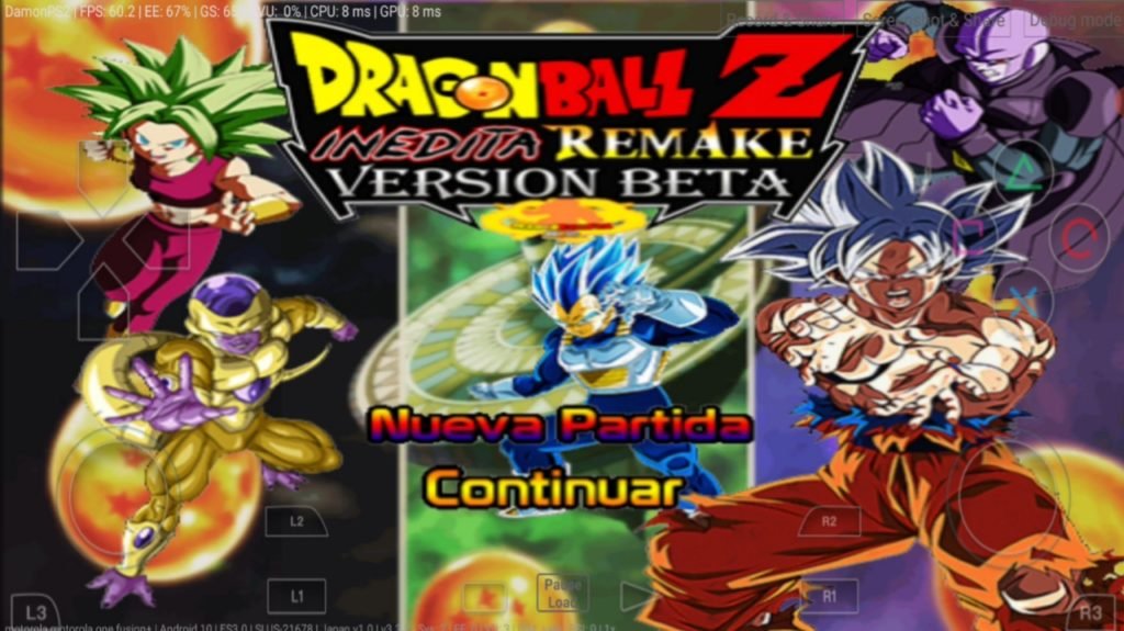 DBZ BT3 MOD PS2 ISO Download