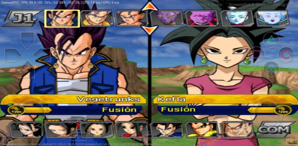 Dragon Ball Z Budokai Tenkaichi 3 MOD PS2 ISO Download