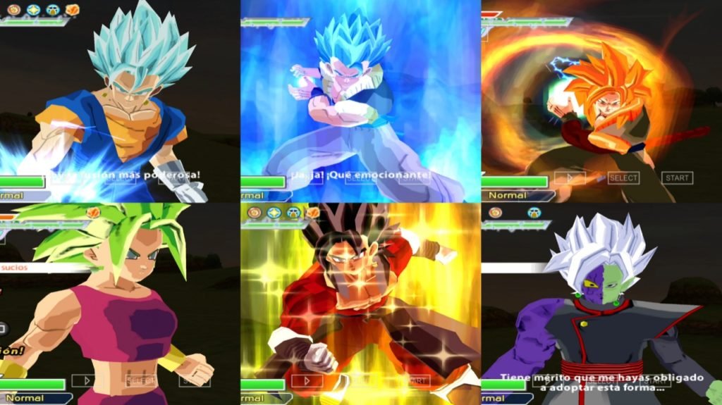 Dragon Ball Super all Fusions DBZ TTT Mod