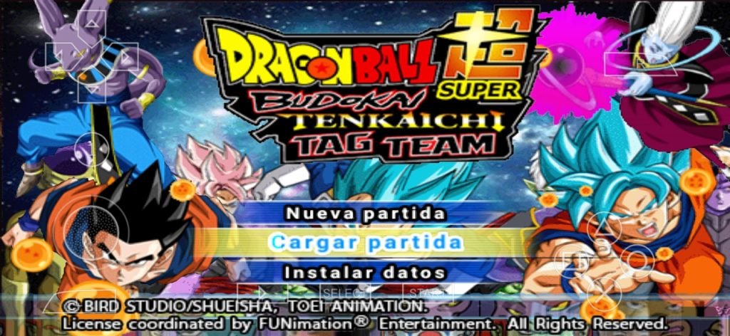 Dragon Ball Super Budokai Tenkaichi Tag Team Mod PSP ISO Download