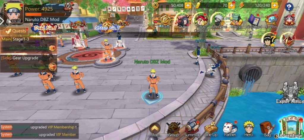 3D Naruto Game for Android