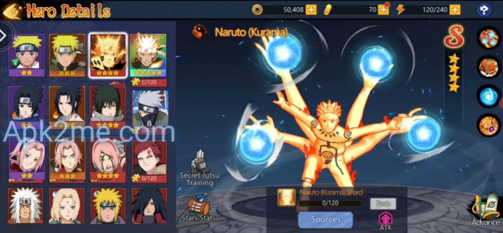 Naruto Will of Shinobi 3D Action Game For Android and iOS