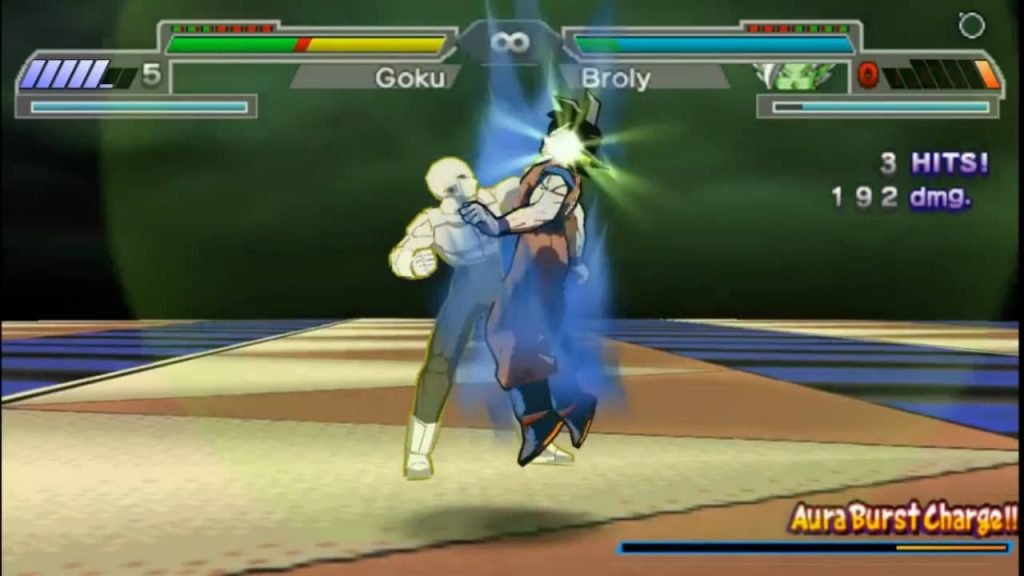 Dragon ball z shin Budokai 6 PPSSPP ISO Download Goku vs Jiren