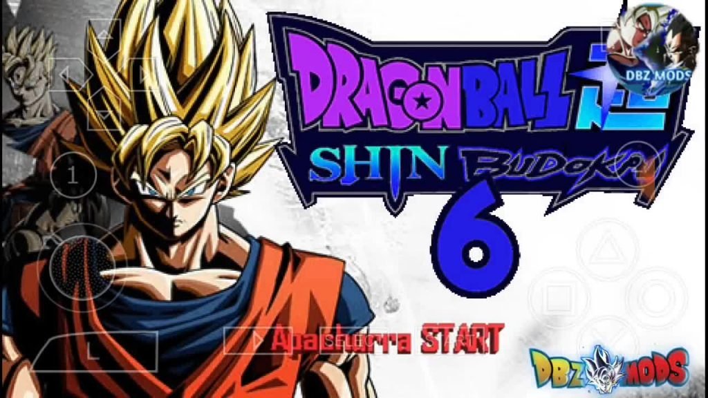 Dragon Ball Z Shin Budokai 6 PPSSPP Download ISO