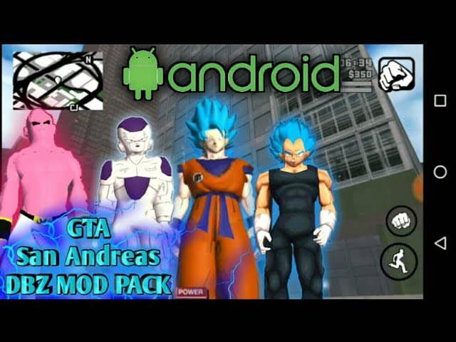 Download GTA San Andreas Dragon Ball Z Mod Goku