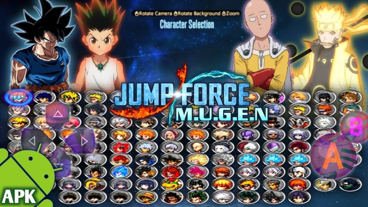 Jump Force Mugen Android Apk Best Characters - BiliBili