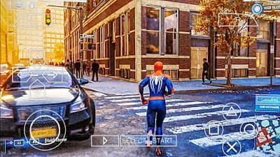 Marvel Spider-Man PS4 Game PPSSPP ISO Download