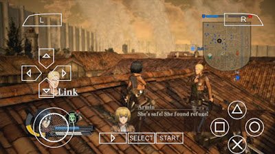 Attack on titan PPSSPP game