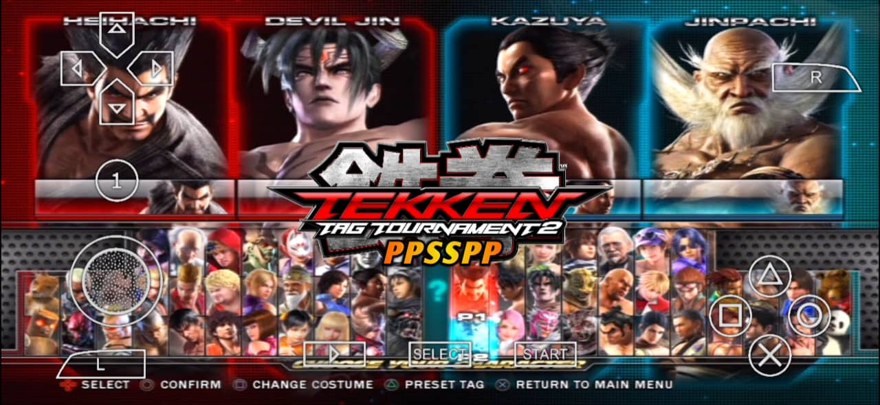 Tekken 5 For Ppsspp