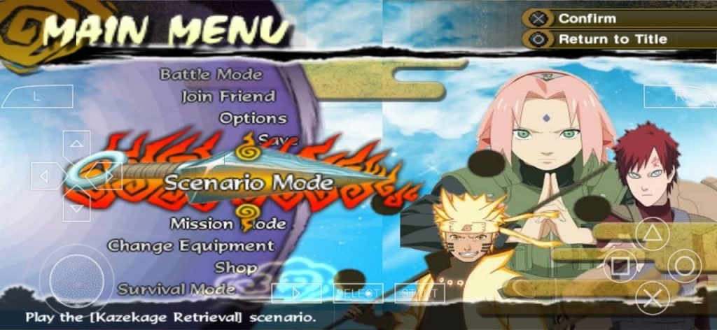 Naruto Shippuden Legends Akatsuki Rising PSP ISO Download