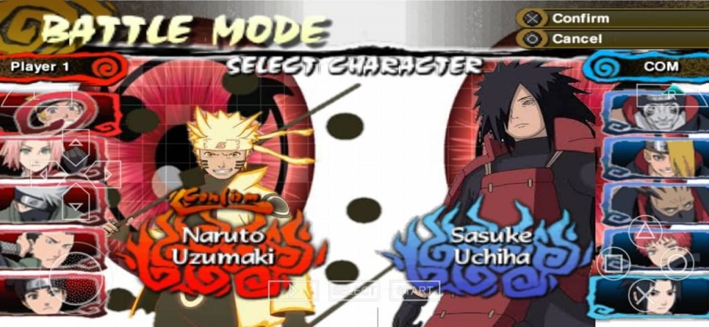 Naruto Shippuden Legends Akatsuki Rising Mod PSP ISO Download