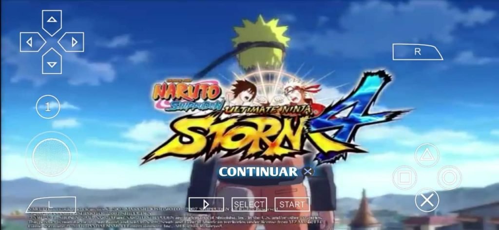 Naruto Ultimate Ninja Storm 4 PPSSPP ISO Download