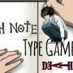 Death note type game