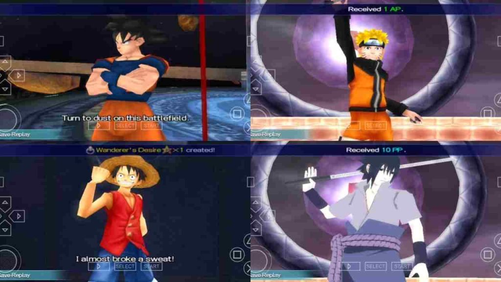 PPSSPP Anime Game