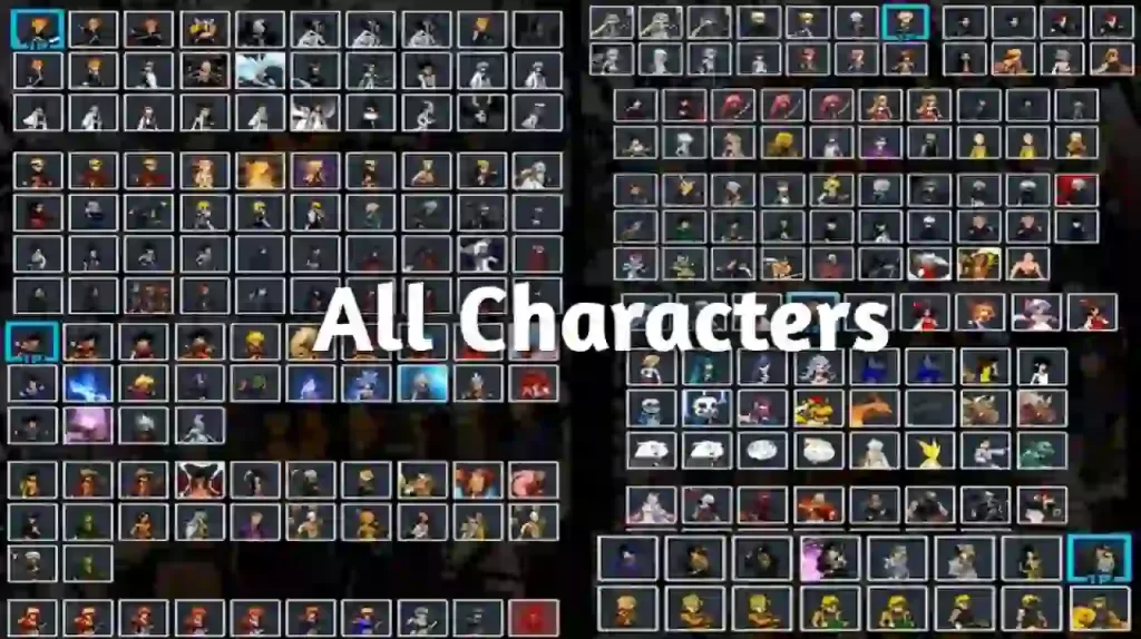 Jump Force Mugen all Characters