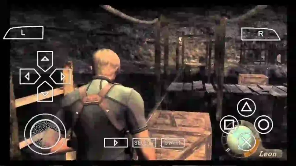 Resident Evil 4 PPSSPP gameplay