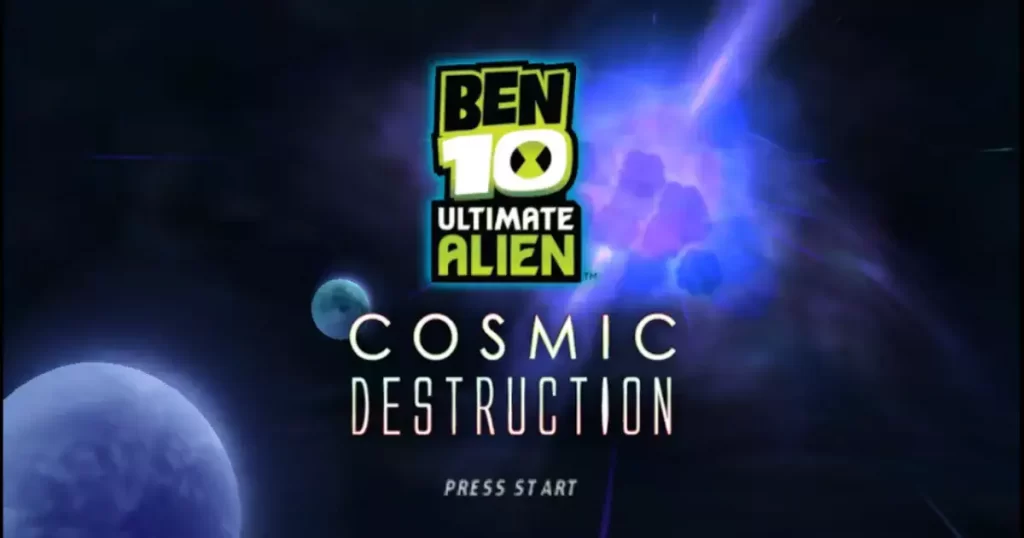 Ben 10 Ultimate Alien Cosmic Destruction PSP ISO Download