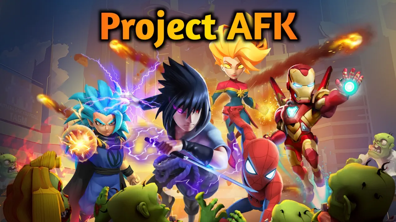 Project AFK Heroes Squad Fight