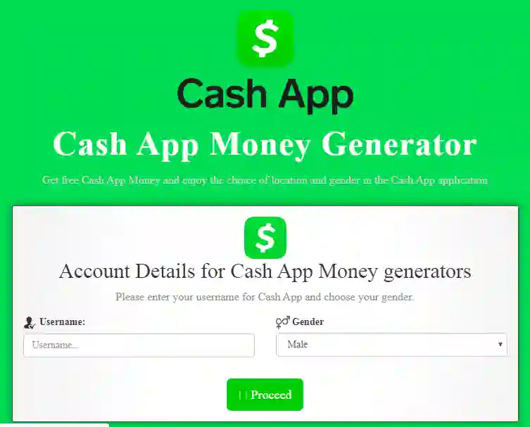 Cash App Money Generator no Verification