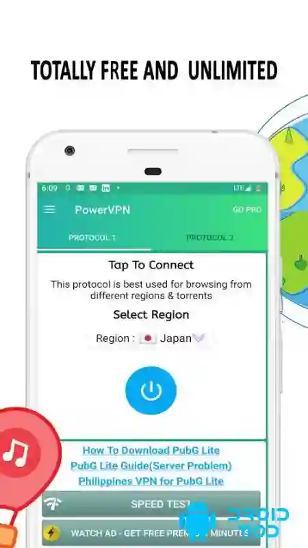 Power VPN MOD Apk Latest Version