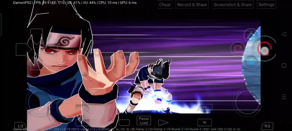 Battle Stadium D.O.N Sasuke all Attacks