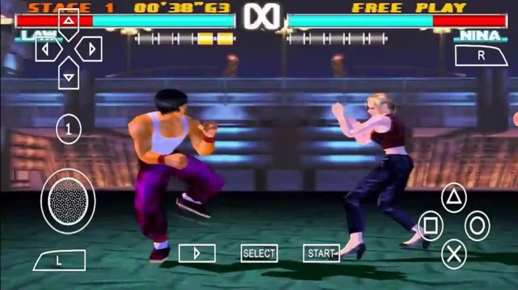 Tekken 3 PPSSPP Zip File Download