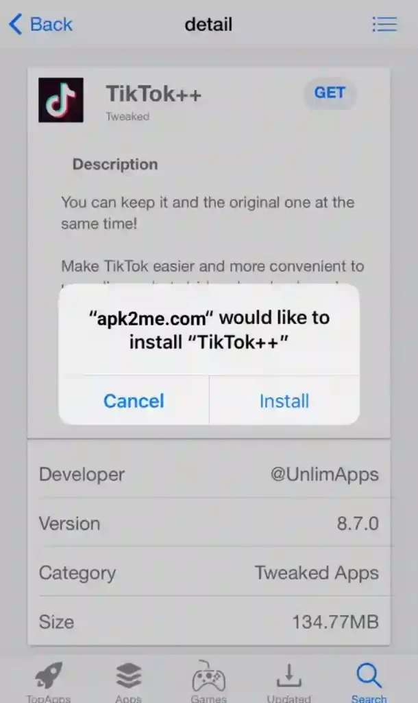 TikTok++ iOS Download