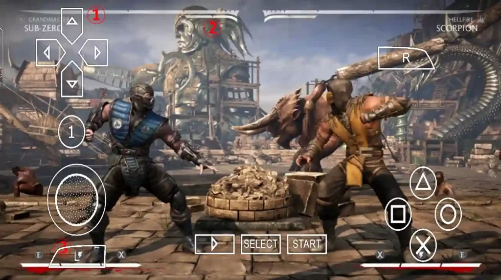 Mortal Kombat X Mod PPSSPP ISO Download