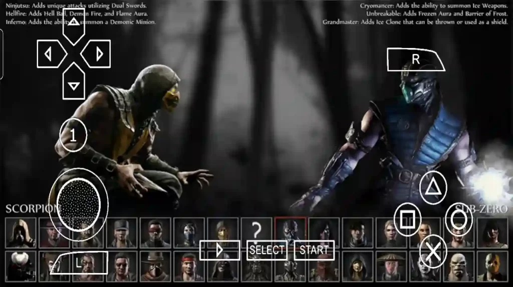 Mortal Kombat X PPSSPP For Android