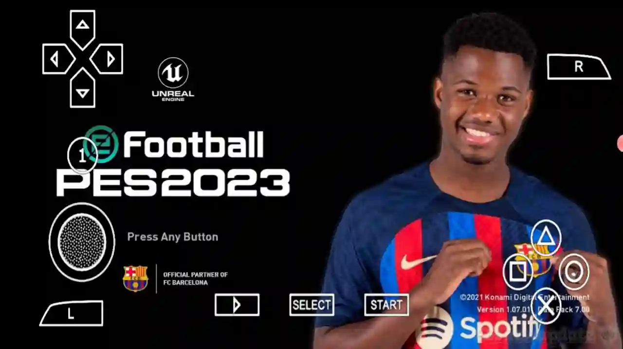 PES 2023 PPSSPP