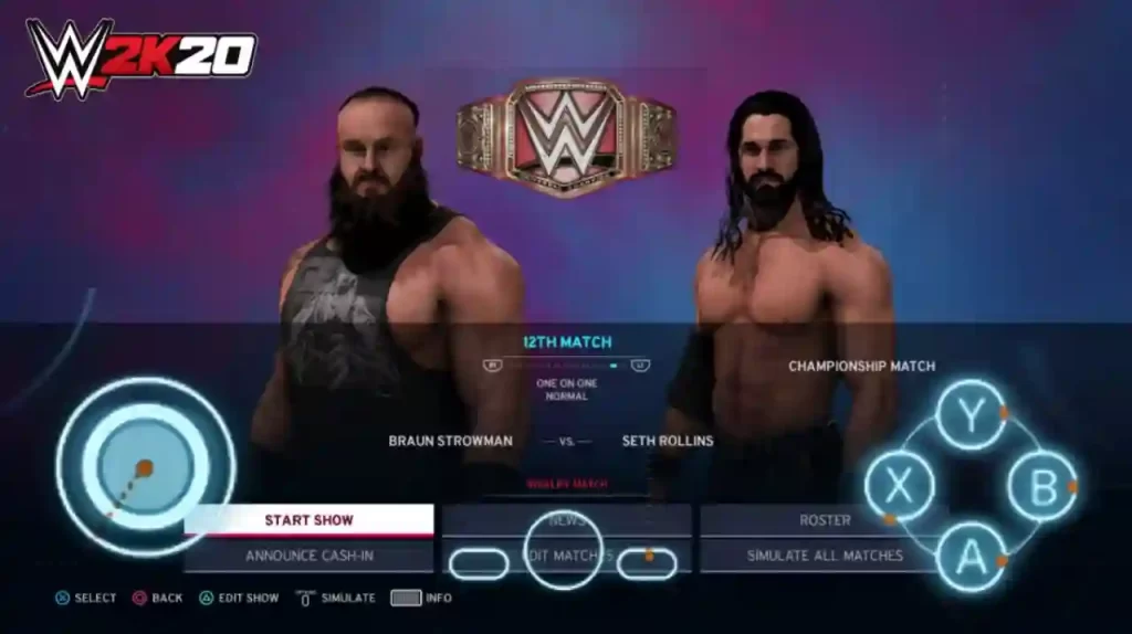 WWE 2K20 Apk Download for Android