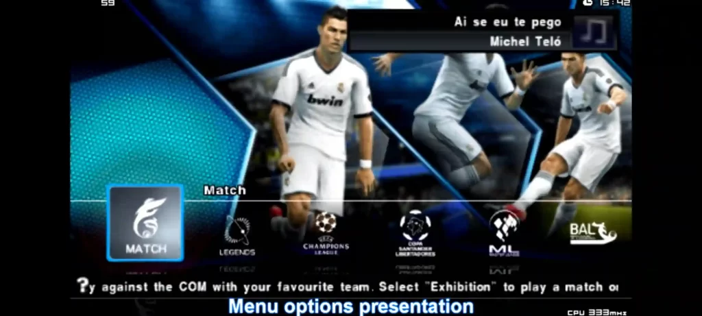 PES 2013 PPSSPP Highly Compressed