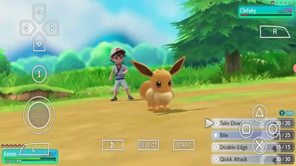 Pokemon Let's Go Pikachu PPSSPP For Android