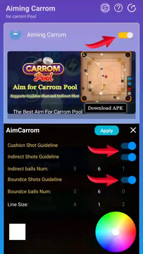 Aim Carrom Mod Apk Premium Unlocked 