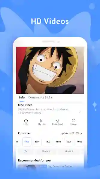 Watch online Anime free on Android 