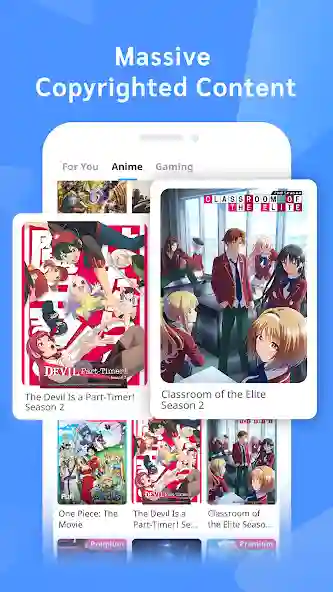 Watch your favourite Anime on Android 