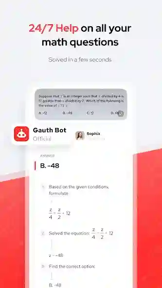 Gauthmath Mod Apk Unlimited Money